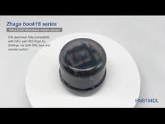 Sensor de movimento da micro-ondas da colheita da luz do dia de DALI 2 D4i de HNS154DL Zhaga book18