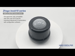 Sensor de movimento de DALI 2 D4i PIR do dispositivo de entrada de HNS155DLPIR Zhaga book18